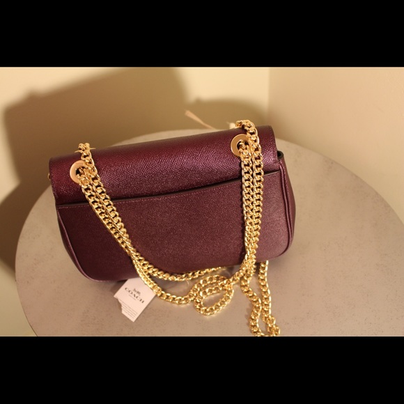 Star Embellished Coach Crossbody (Purple) - Picture 5 of 8